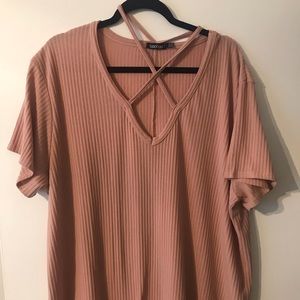 Front cross cute t shirt